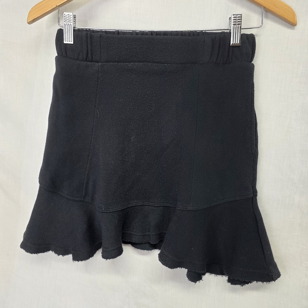 Fp Beach Skirt Size XS Black Knit Pull On Free People Womens